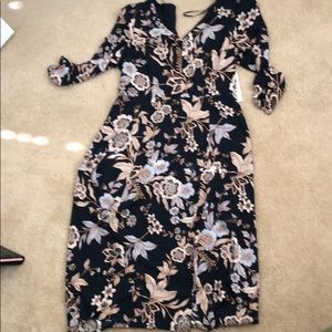 Eliza j size 14 floral dress